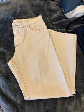 H & M Divided Beige Pants Size 12